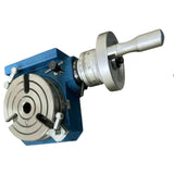 HV4 4" (110mm) Horizontal Vertical Rotary Table with Dividing Plate Set – Precision Milling Indexing Table