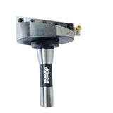 5" (125mm) Fly Cutter with R8 Arbor & Indexable Carbide Tool | Milling Machine Facing Cutter | 1/2" Tool Bit Capacity