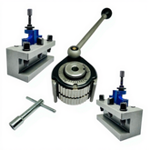 Quick Change Tool Post A1 40 Position 3 PCS Set – AD2090 Turning Tool Holder for 150-300mm (6"-12") Lathe