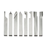 12mm HSS Lathe Form Tool Set (8-Piece) | Hardened & Ground High-Speed Steel Turning Tools for Precision Metal Shaping & Profiling | 12 mm Shank for Manual & CNC Lathes