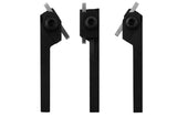 BLUEFOX TOOLS Mini Lathe Parting Cut-off Tool Holder 3 Pcs Set 5/16" Shank With 1/8" HSS Bits