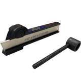 Lathe Cut-Off Tool Holder 3/8” x 7/8” x 5” + HSS Blade 3/32” x 5/8” x 5” – Bluefox Tools