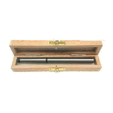 BLUEFOX TOOLS 1MT Lathe Alignment Test Bar MT1 O.A.L 151mm 5-15/16 Inch Alloy Stee Wooden Box