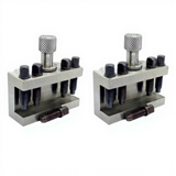 T-63 Quick Change Toolpost Holder Set – 2 Pc Standard Holders for Lathe Accessories