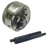 BLUEFOX TOOLS Mini Lathe Chuck 4 Jaw Self Centering 2" Inch 50 mm Dia Thread M14 x 1 mm Unimat