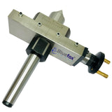 BLUEFOX TOOLS MT2 Introducing The Taper Turning Attachment With Revolving Live Center For 2MT Lathe Machines | for Off-setting Lathe's Tailstock| Hardened Point | 2 Handle Rotational | Precise 0.75mm