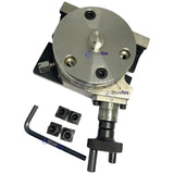 3" Rotary Table M14x1 Unimat Chuck Adaptor | Mini Milling Rotary Table 36:1