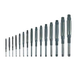 15 Piece Adjustable Hand Reamer Set H-V to H-11 | Sizes 1/4" to 1-1/16" (6.35–27mm)