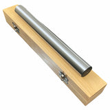 BLUEFOX Lathe Alignment Test Bar 272mm (10-3/4") Parallel Shank Mandrel Wooden Box | Diameter 30mm | Accuracy within 2 Micron | Hardened And Ground