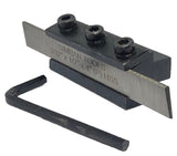 BLUEFOX TOOLS - PARTING TOOL CUT OFF HOLDER 10 MM Shank With HSS Blade 3/32" X 1/2" X 4" | Precision Tool | Steel Product | Rust Free | Included Parting Blade