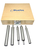 BLUEFOX TOOLS Center and Edge Finder Wiggler Set Tool Center Finder for CNC Milling Machine- Hardened Tool Steel/Imperial Standard