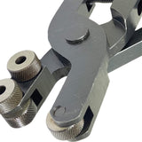 BLUEFOX TOOLS Shank 1/2" Scissor Type Knurling Tool Holder Capacity With Extra Knurl Pair