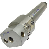 BLUEFOX TOOLS Precision 38 mm Head Diameter Boring Head with II1 Div: 0.015 mm - High-Accuracy Machining Tool, 3MT Shank