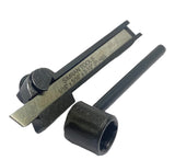 BLUEFOX TOOLS Lathe Parting Off Tool Holder cut off & HSS Blade 1/16" x 5/16" x 3-1/2"