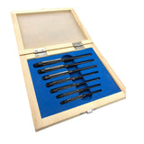 BLUEFOX TOOLS Adjustable Hand Reamers,7PCS HV to H3,1/4" to 15/32" - Wooden box
