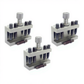 T-63 Quick Change Toolpost Holder Set β 3 Pc Standard Holders for Precision Lathe Operations