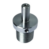 Tailstock Wood Lathe Chuck Adapter 1/2″ Straight Shank to 1-1/4″ x 8 TPI – Precision Remounting & Alignment Tool (Manual Use)