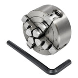 🔧 50MM 4-JAW INDEPENDENT LATHE CHUCK – M12×1 METRIC THREAD | REVERSIBLE HARDENED JAWS | UNIMAT 3