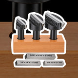 🔧 3PC Fly Cutter Set 3/4"–1-1/2" – 1/2" Shank Milling Machine Fly Cutters with HSS Tool Bits