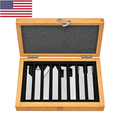 ๐ง 12MM HSS LATHE FORM TOOL SET โ 8 PIECE SQUARE SHANK PRE-FORMED TURNING TOOLS | 12 ร 12 ร 100MM