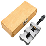 🔧 2-3/8" / 60MM TOOLMAKERS PRECISION GRINDING VICE – HARDENED & GROUND MACHINE VISE | V-WAY | WOODEN BOX | BLUE FOX TOOLS