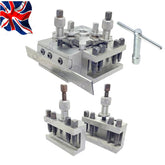 T63 Quick Change Tool Post Set 5 Piece | 24mm Capacity for Colchester Bantam & Harrison Lathes | UK STOCK