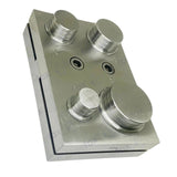 Circular Disc Cutter Set | Adjustable Jewellers Sheet Metal Punch with 4 Punch Sizes | UK STOCK