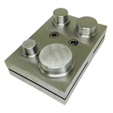 Circular Disc Cutter Set | Adjustable Jewellers Sheet Metal Punch with 4 Punch Sizes | UK STOCK