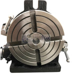6" Precision Rotary Table HV6 | 150mm 4-Slot MT2 Rotary Table for Milling Machines | UK STOCK