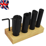 8 Pcs Precision Expanding Arbor Set | 1/4" to 1-1/4" Expanding Mandrels for Lathe & Milling | UK STOCK