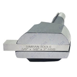 R8 Fly Cutter with 3/8" HSS Square Tool Bit | 2-1/2" Fly Cutter for Bridgeport Milling Machines | UK STOCK
