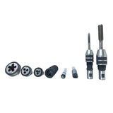 Lathe Tailstock Tap & Die Holder Set MT3 | 8 Piece Threading & Tapping Kit | UK STOCK