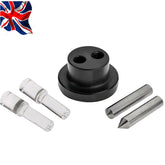 Optical Centre Punch Set | Precision Layout & Centre Punch Kit with Crosshair & Bullseye Lenses | UK STOCK