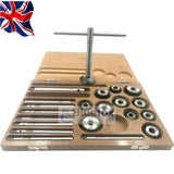 12 Pcs Valve Seat & Face Cutter Set | Vintage Car & Motorcycle Engine Valve Seat Tool Kit | UK STOCK
