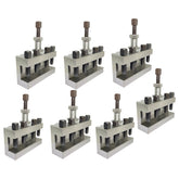 T3 Quick Change Holder – 7 Pcs for Lathe Quick Change Tool Post | 125mm × 49mm × 70mm | 35mm Tool Capacity