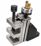 BLUEFOX TOOLS Mini Vertical Milling Slide with 2" 50mm Steel Vice for Lathe, 40mm Vertical Travel, 90x50mm Sliding Table, Bench Lathe Milling Attachment | UK STOCK