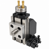 Mini Lathe Vertical Milling Slide with 50mm Backplate M14 x 1 Thread for Lathe Chuck, 3/8" T-Slot, 2-3/4" Square Base, 4" Height | UK STOCK