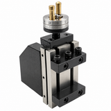 Mini Lathe Vertical Milling Slide with 50mm Backplate M14 x 1 Thread for Lathe Chuck, 3/8" T-Slot, 2-3/4" Square Base, 4" Height | UK STOCK