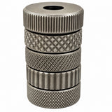 1/2" x 1/2" x 4" Single Wheel Knurling Tool Holder with 6 HSS Knurling Wheels, 12mm Square Shank, 0.5mm 1mm 1.5mm Fine Medium Coarse Knurls for Lathe | USA STOCK