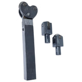 Multi Head Knurling Tool Holder with 4 Carbon Steel Knurls – Medium Pattern | 3/4" Shank Lathe Knurling Tool