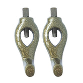 Lathe Dog Carrier 1" Bent Type – Pack of 2 | Drive Dogs for Between Centres Turning | Precision Lathe Accessory