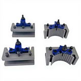 ED20100 4 PCS Square Turning Tool Holders – Fits Multifix E / E5 Quick Change Lathe Tool Post