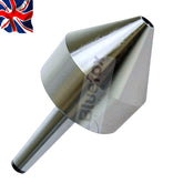 MT3 Bull Nose Revolving Live Centre for Pipe & Tube Work | 1/2"–2-1/2" Capacity | Bluefox Tools | UK STOCK