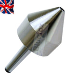 MT3 Bull Nose Revolving Live Centre for Pipe & Tube Work | 1/2"–2-1/2" Capacity | Bluefox Tools | UK STOCK