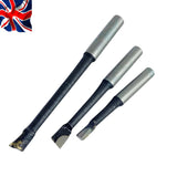 3 Pc Carbide Boring Bar Set 8mm Shank for 38mm Boring Head Brazed Carbide Bluefox | UK STOCK
