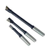 3 Pc Carbide Boring Bar Set 8mm Shank for 38mm Boring Head Brazed Carbide Bluefox | UK STOCK