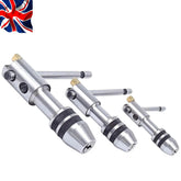 3 Pc Ratchet T Handle Tap Wrench Set 1/16"–1/2" (1.5–12.7mm) Bluefox Tools | UK STOCK