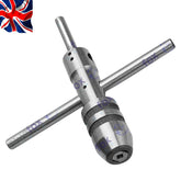 Piloted Spindle Tap Wrench 1/16"–1/4" (1.5–6.35mm) T-Handle Tap Holder Bluefox | UK STOCK