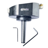100mm Fly Cutter with TNMG Indexable Toolbit MT2 Shank Milling Cutter Bluefox | UK STOCK