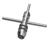 1/16"–1/4" Adjustable Piloted T-Handle Ratchet Tap Holder Wrench (1.5–6.35 mm) – Precision Spindle Tap Wrench